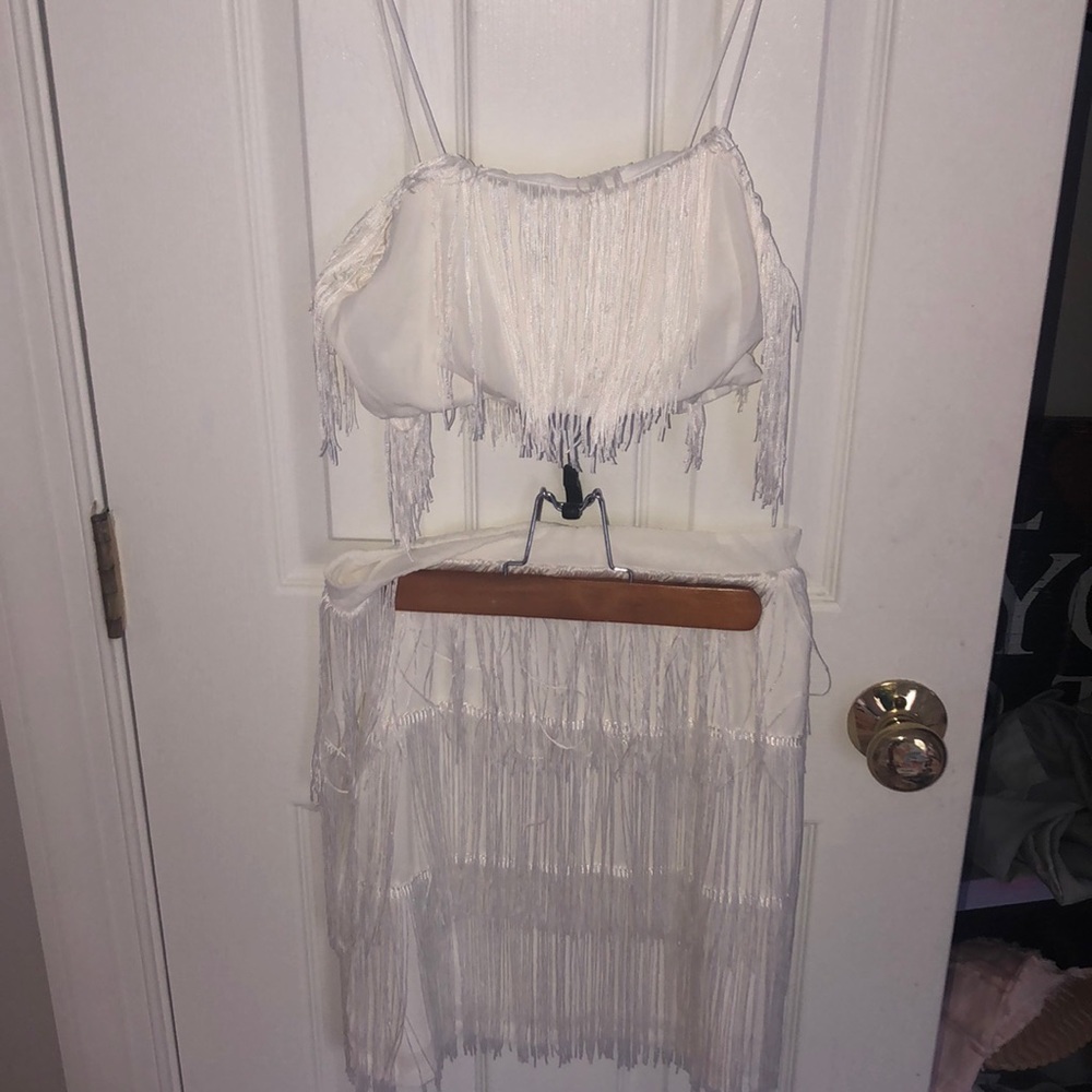 funky western skirt set